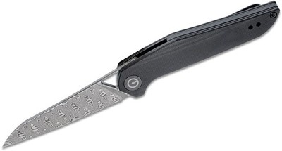 Civivi McKenna | Black G10 Handles / Raindrop Damascus 2.92'' Blade -C905DS *NEW*