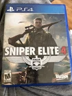 Sniper Elite 4 PlayStation 4 Rebellion 2017 Sony PS4