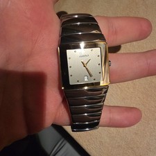 Rado DiaStar Swiss Ceramic Women Quartz Gray Dial  111.0333.3