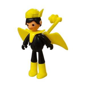 Maxi uovo anni 70 Batman nero/giallo