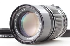  Near MINT Canon New FD NFD 135mm f3.5 MF Telephoto Lens From JAPAN