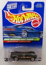 1999 Hot Wheels Treasure Hunt Jaguar D-Type 1/64 Scale Diecast Car New Sealed
