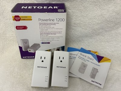 Netgear Powerline 1200 Powerline Adapter Kit PL1200-100PAS