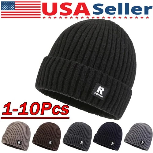 NEW Military Tactical Skull Cap Winter Warm Fleece Windproof Ski Beanie Hats Lot - product listing photo