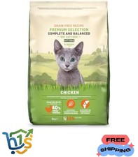 Grainfree Recipe Dry Cat Food (Kitten) with Fresh Chicken 3kg Brand new best uk 6.71 per kilo