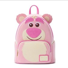 Exclusive Disney Parks Loungefly Toy Story Lotso Scented Pink Backpack Bag NWT