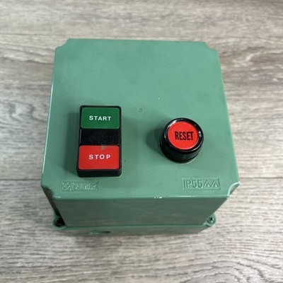 Schyller IP55 Stop Start Reset Box Commercial Industrial Electric Oem