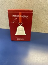 Reed And Barton 2014 Christmas Bell New Silverplate Ornament In Box