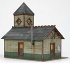 HO scale FOS Scale Models Kit of the Month #27 Juniper Depot built and weathered — photo 7