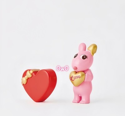 Sonny Angel Gifts of Love 2024 Secret Robby Angel Pink Chocolate