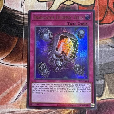 Yugioh Eradicator Epidemic Virus LCKC-EN048 Ultra Rare NM