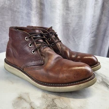 Red Wing 3141 Wedge Chukka Boots Men's Size 8.5 D Cognac Brown