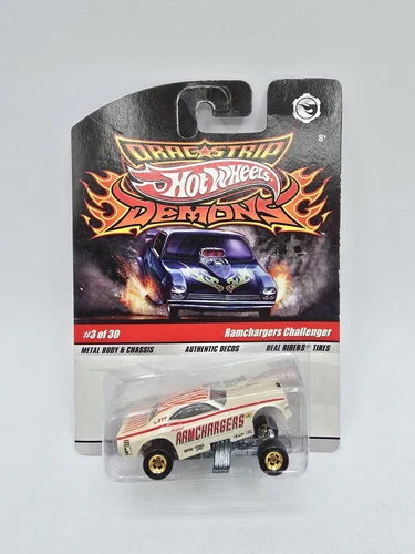Hot Wheels Dragstrip Demons Ramchargers Challenger Funny Car Real Riders 2009