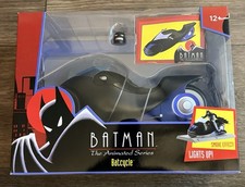 McFarlane Toys DC Direct Batman Batcycle Comic Heroes Lights Up Smoke Effect