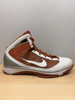 Nike Hyperize Shoes Mens Size 17 Flywire Desert Orange 2009 Basketball Shoes