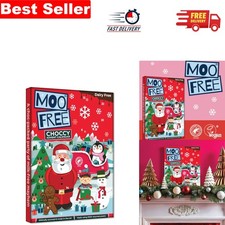 Luxurious 70g Dairy Free Milk Chocolate Advent Calendar for Guilt-Free Enjoyment