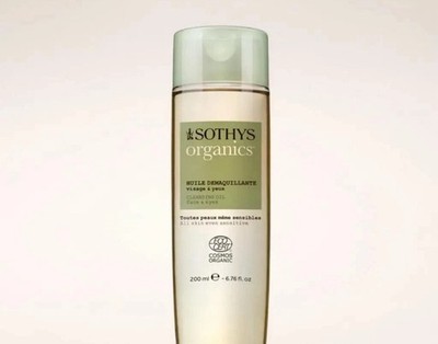 Sothys Organics Cleansing Oil for All Skin Type 200ml / 6.76oz Brand New
