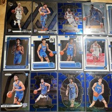 Oklahoma City Thunder Mixed Lot of 60 Cards Rookies Stars Inserts See Pics