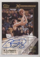 2001-02 Topps Xpectations Certified Auto Issue Raef LaFrentz #TXA-RL Auto 0p5