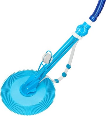 Automatic Pool Vacuum Cleaner w/ 10 Hose Sunction Fit for Above-Ground
