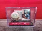 Mark McGwire 1998 Signed Baseball w/ COA, Upper Deck Card, Wood Base, & Case