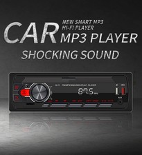Bluetooth Car Stereo Audio In-Dash Aux Input Receiver SD USB MP3 Radio Player FM