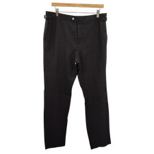 Quince 100% European Linen Dress Pants Black 34X32
