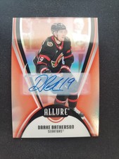 Drake Batherson #45 - Auto Red Rainbow - 2025-26 UD Allure Hockey