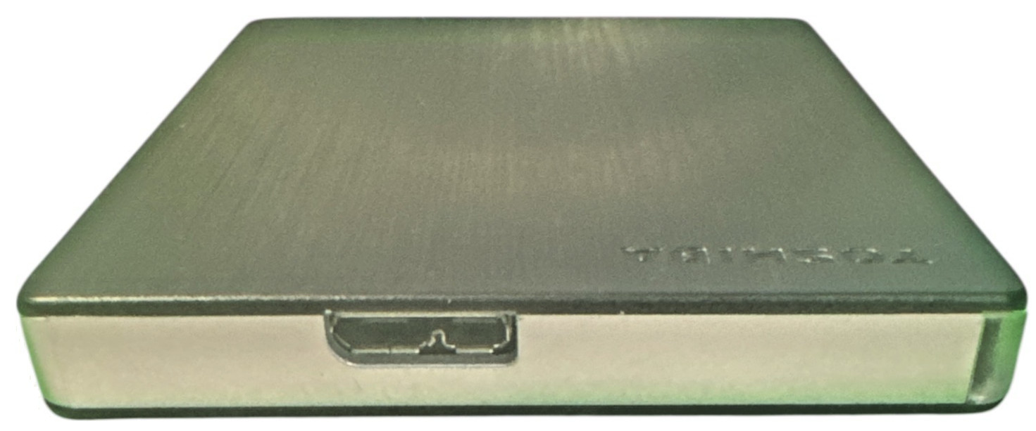 Toshiba Dtd2 Portable Drive Slim 500gb USB 3.0 2.O Black External Hard Drive