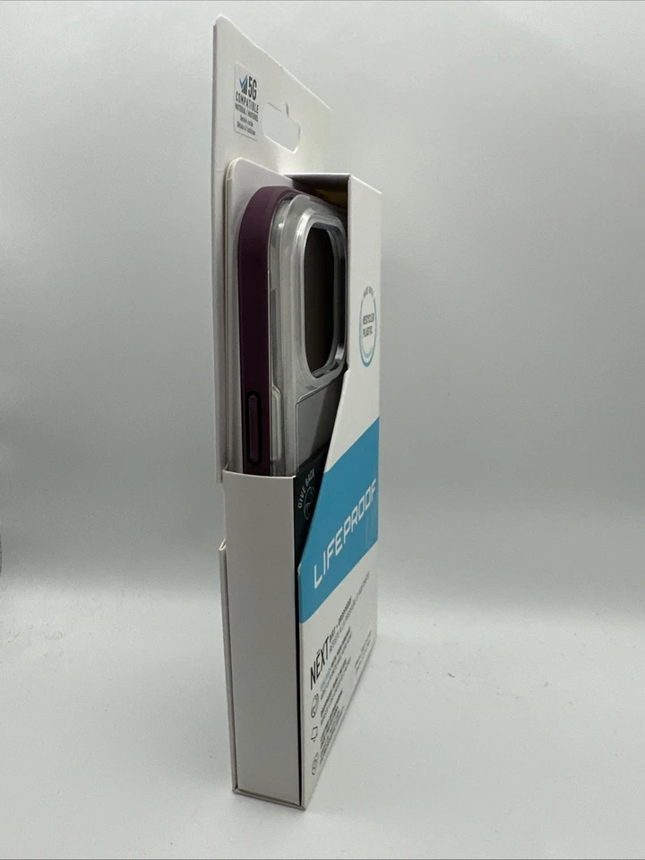LifeProof NEXT Apple iPhone 13 Pro Max / 12 Pro Max Clear Purple Trim Case - New - Image 3 of 4