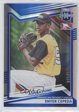 2022 Panini Elite Extra Edition Aspirations Blue 41/349 Enyer Cepeda #174 7m3