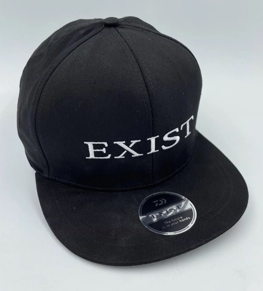 Daiwa Exist Flatbill Cap Mtze schwarz Angelkappe Angelmtze 5690₽