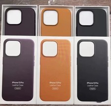 Leather Magnetic Phone Case For iPhone 13 Pro Max mini Shockproof Magsafe Cover
