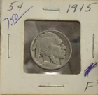 1915  US Buffalo Nickel 5c F