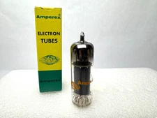 Amperex EL84 6BQ5 Halo Getter. Holland. Tests 10,500 umhos Like NOS Tube