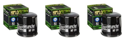 3x Hiflo HF199 Ölfilter passend für Polaris Scrambler 500 4WD Sportsman 570 850
