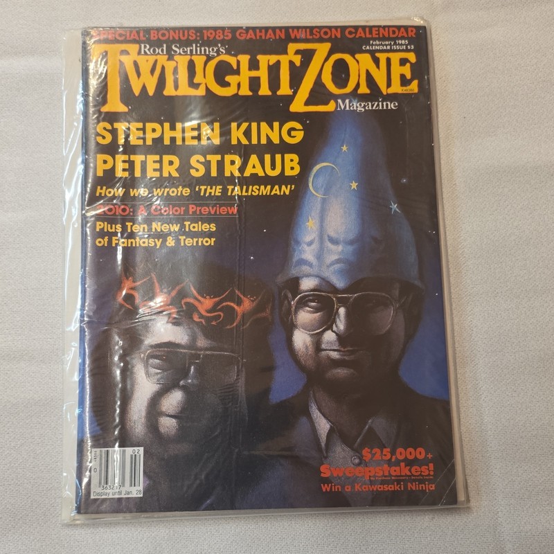 Rod Serling's Twilight Zone Magazine Feb 1985 Issue #53 King Straub