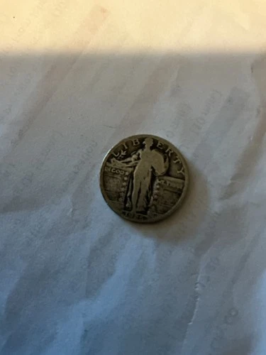 1925 Standing Liberty Quarter 90% Silver
