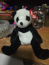 Ty Beanie Mandy The Panda DOB September 4 2003 P.E. Pellets 6th Generation