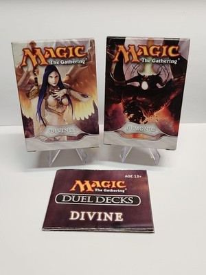 MTG Vintage Magic the Gathering Duel Decks Divine vs Demonic Looks Unplayed