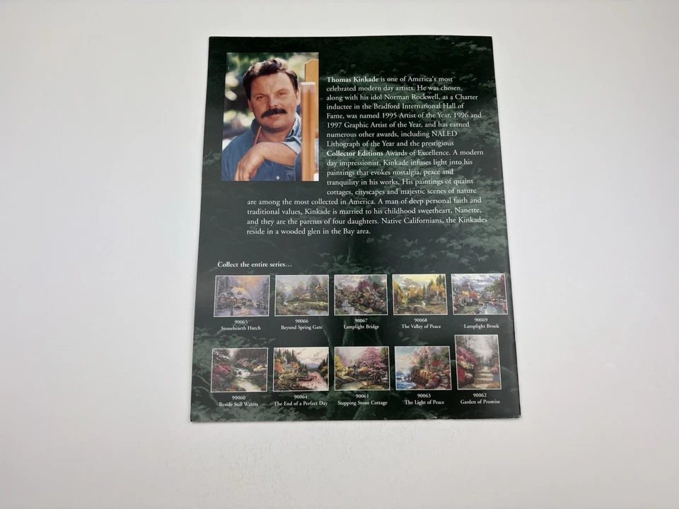 Thomas Kinkade Lamplight Brooke Counted Cross Stitch Pattern 6R - Image 3 of 3