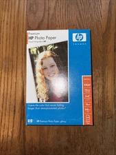 HP Photo Paper, Glossy 4x6 250lb,  Sealed Box!
