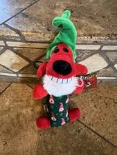 Multipet Holiday Christmas Bobo Gnome Dog , 6 Inch (LIMITED EDITION)