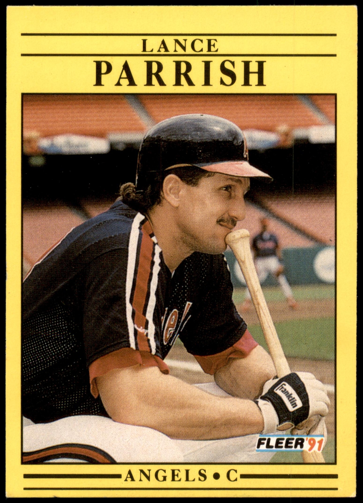 Lance Parrish #321a 1991 Fleer