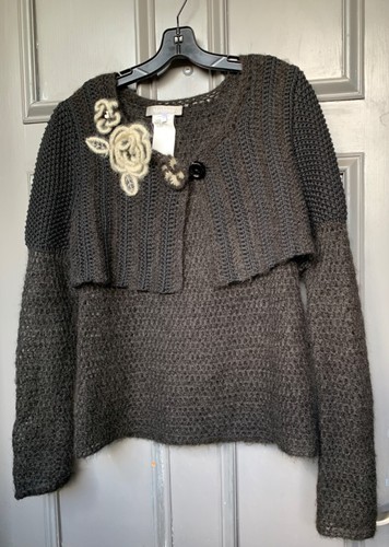 Gilet Veste Noir Tina Knowles Taille L - Manches Longues, Fermeture éclair, Ceinture Slim