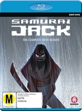 SAMURAI JACK THE COMPLETE FIFTH SEASON BLU RAY REGION B NON-USA FORMAT