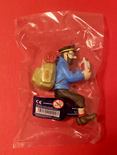 FIGURINE 8CM - HADDOCK EN ALPINISTE : Scellée & ticket bleu - TINTIN Moulinsart
