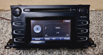 Toyota Highlander 2015-2016 Einzel CD Touch Screen Anzeige 86140-0E200 OEM Used