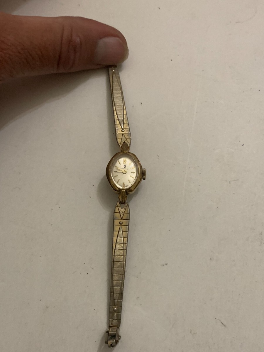 Vintage Sovereign Swiss Made Gold Tone Ladies Wristwatch | eBay display picture 3