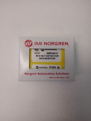 NORGREN AUTOMATION SOLUTIONS SMR36010, NUT DETECTION SENSOR
